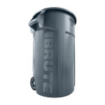 Rubbermaid Brute Abfalleimer mit Rollen bruchsicherer Abfallbehälter für Innen- und Außenbereiche