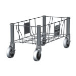 Rubbermaid Slim Jim Transportroller geeignet zum Befördern von 60 und 87 L Abfallbehältern