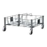 Rubbermaid Slim Jim Tandem-Transportroller geeignet zum Befördern von 60 und 87 L Abfallbehältern