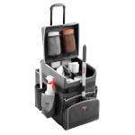 Rubbermaid Quick Cart Reinigungswagen groß mit flexiblen Fächern und anpassbaren Trennelementen
