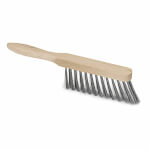 Nölle Stahldrahthandfeger Stahldrahtbürste für hartnäckigen Schmutz