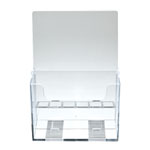 Prospektkorb 2-fach DIN A5 Prospektständer, 2x DIN A5 hoch,