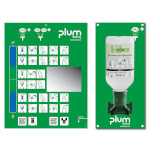 Augenspülstationen PLUM Augenspülung (0,9% Natriumchloridlösung)