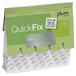 Nachfüllset für Pflasterspender QuickFix Pflaster mit Alu-Wundauflage