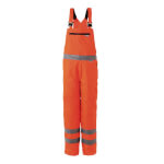 Warnschutzkleidung Warnschutzhosen PLANAM Warnschutz-Latzhose, orange,