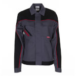 Planam Bundjacke Highline grau-schwarz Arbeitsjacke speziell für Damen