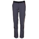 Planam Bundhose Highline grau-schwarz Arbeitshose speziell für Damen