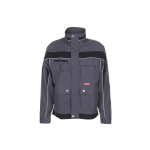 Planam Bundjacke Plaline schiefer-schwarz hochwertige Arbeitsjacke mit Frontreißverschluss