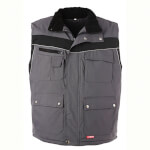 Arbeitswesten Winterwesten PLANAM Winterweste Plaline, schiefer-schwarz,