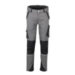 Planam Bundhose Norit grau-schwarz aus hochwertigem Stretchgewebe für optimale Bewegungsfreiheit
