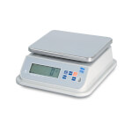 Pesola Tischwaage bis 6 kg mobile und wasserfeste Digitalwaage mit Akku