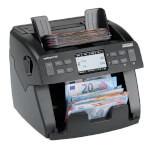 ratiotec rapidcount T 575 Banknotenzählmaschine für mittlere Zählvolumen, Start-Stopp-Automatik, Bündelfunktion