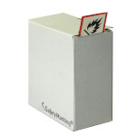 Handetikettenspender aus Pappe für Etiketten auf Rolle