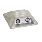 Schake Alumarkierungsnagel mit zwei Reflexlinsen beidseitig zum Aufkleben