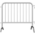 Absperrgitter Typ C zum absperren und sichern von Veranstaltungsbereichen