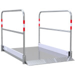 Grabenbrücke aus Aluminium