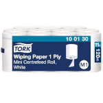Tork 100130 Papierwischtücher Advanced 1-lagig für Spendersystem M1