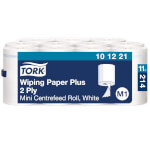 Tork 101221 Starke Mehrzweck Papierwischtücher Advanced 2-lagig für Spendersystem M1