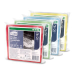 Tork Mikrofasertücher Premium Vlies wiederverwendbare Reinigungstücher in vier Farben