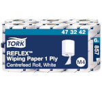 Tork 473242 Reflex Mehrzweck Papierwischtücher Advanced 1-lagig für Spendersystem M4