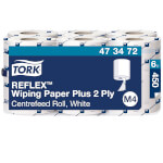 Tork 473472 Reflex starke Papierwischtücher Advanced 2-lagig für Spendersystem M4
