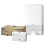 Tork Xpress Spender Universalset mit Multifold Handtücher Universal 2 lagig