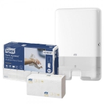Tork Xpress Spender Premiumset mit Multifold Handtücher Premium 2 lagig extra weich
