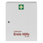 Söhngen Verbandschrank Schule XS-XXL weiß mit spezieller Füllung für Kinder und Jugendliche