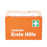 Söhngen Erste Hilfe Koffer DYNAMIC-GLOW L orange mit Füllung gemäß DIN 13169