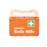 Söhngen Erste Hilfe Koffer DYNAMIC-GLOW S orange mit Füllung gemäß DIN 13157