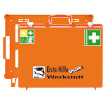 Söhngen Erste-Hilfe-Koffer Werkstatt Basisinhalt nach DIN 13157 mit Zusatzbefüllung für Werkstatt