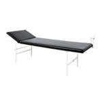 Söhngen Wandklapp-Untersuchungsliege 65 cm hoch schwarz Kopfteil mehrstufig verstellbar, Beine einklappbar