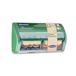 Salvequick Pflasterspender gefüllt mit 40 elastischen Textilpflastern und 45 wasserfesten Pflastern