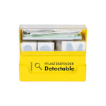Söhngen Pflasterspender Detectable gelb gefüllt mit 130 verschiedenen detektablen Wundpflaster