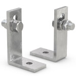 wsm Bodenmontage-Winkel Diebstahlschutz für Fahrradständer