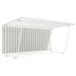 WSM Rückwand für Modell Siegen S18 Tragrahmen mit Profilblech und setilichen Blenden