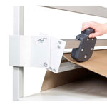 Packtisch Zubehör Halterung für Schneidvorrichtung