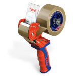 tesapack Handabroller Comfort Profi-Packbandabroller mit gummiertem Griff