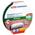 tesa Powerbond Montageband Outdoor doppelseitiges Fixierungs-Klebeband für den Außenbereich