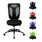 Topstar Bürostuhl Net Pro 100 mit Spezialbandscheibensitz und atmungsaktivem Netzbezug