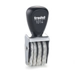 Classic 1014 Datumstempel 4 mm Schrifthöhe, Monat in Ziffern