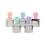 Trodat Creative Mini Stempel Pastell pastellfarbender Stempel für kreative Ideen