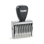 Trodat Classic Ziffernstempel mit Ziffernband 10-stellig und 30 weiteren Zeichen