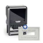Trodat Printy 4.0 4727 mit individueller Textplatte Datumstempel mit max. 6 Textzeilen und Wunschtext