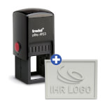 Trodat Printy 4923 mit individueller Textplatte Textstempel mit max. 7 Textzeilen und Wunschtext