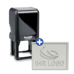 Trodat Printy 4.0 4924 mit individueller Textplatte Textstempel mit max. 10 Textzeilen und Wunschtext
