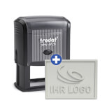 Trodat 4928 Printy mit individueller Textplatte wolkdirekt Textstempel mit max. 9 Textzeilen + Wunschtext