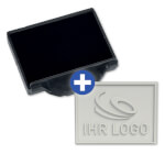 Ersatzplatte für Trodat 5200 mit individuellem Text wolkdirekt Textplatte mit max. 6 Textzeilen + Wunschtext