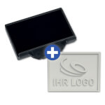 Ersatzplatte für Trodat 5203 mit individuellem Text wolkdirekt Textplatte mit max. 7 Textzeilen + Wunschtext