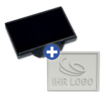 Ersatzplatte für Trodat 5204 mit individuellem Text wolkdirekt Textplatte mit max. 6 Textzeilen + Wunschtext